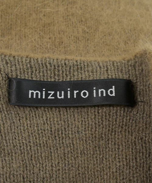 mizuiro ind（ミズイロインド）カーディガン 茶 サイズ:F レディース/2200680215062
