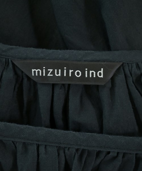 mizuiro ind（ミズイロインド）ブラウス 紺 サイズ:F レディース/2200679900108