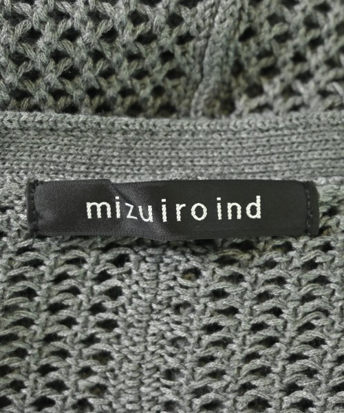 mizuiro ind（ミズイロインド）カーディガン グレー サイズ:F レディース/2200683458121
