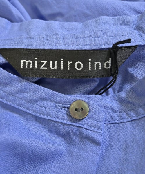 mizuiro ind（ミズイロインド）ブラウス 青 サイズ:F レディース/2200690064056