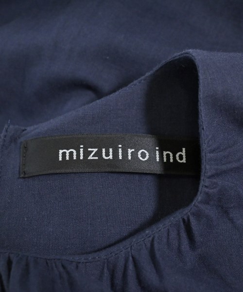 mizuiro ind（ミズイロインド）ワンピース 紺 サイズ:F レディース/2200686549024