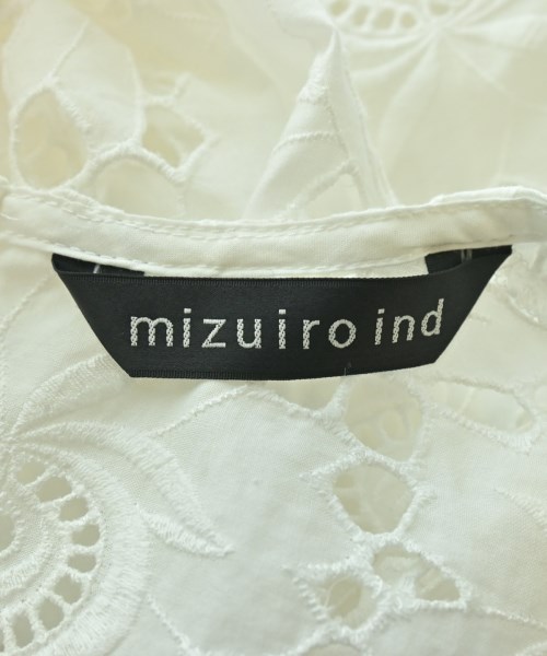 mizuiro ind（ミズイロインド）ブラウス 白 サイズ:F レディース/2200691612577