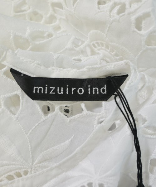 mizuiro ind（ミズイロインド）ブラウス 白 サイズ:F レディース/2200691612713