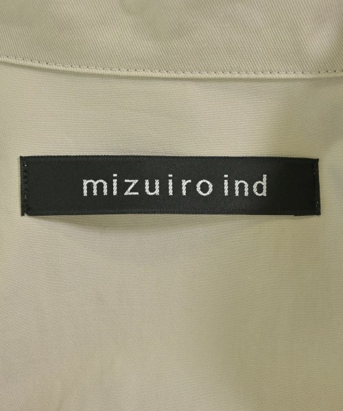 mizuiro ind（ミズイロインド）シャツワンピース ベージュ サイズ:-(M位) レディース/2200691877167