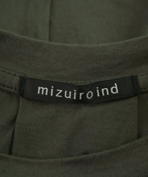mizuiro ind（ミズイロインド）Tシャツ・カットソー カーキ サイズ:F レディース/2200690414028