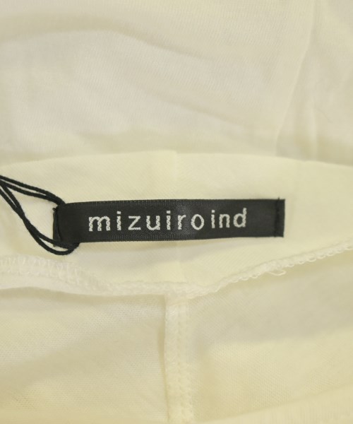 mizuiro ind（ミズイロインド）Tシャツ・カットソー 白 サイズ:F レディース/2200692707067