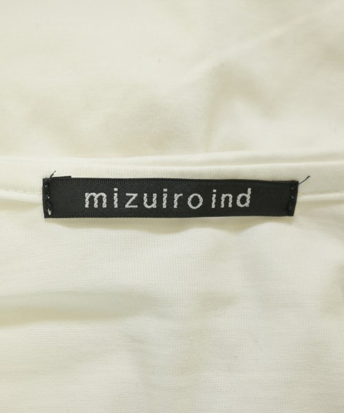 mizuiro ind（ミズイロインド）Tシャツ・カットソー 白 サイズ:F レディース/2200692920053