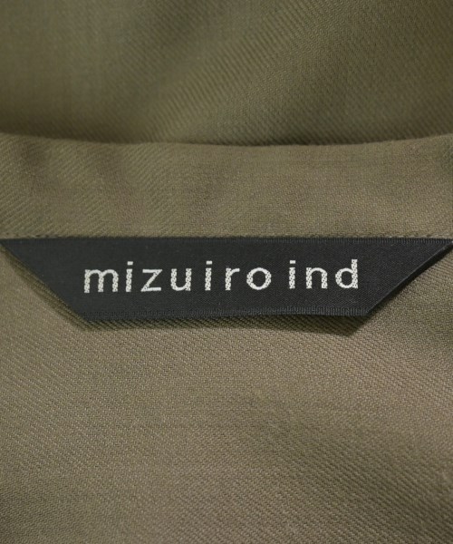 mizuiro ind（ミズイロインド）シャツワンピース 茶 サイズ:F レディース/2200688526108