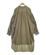 mizuiro ind（ミズイロインド）シャツワンピース 茶 サイズ:F レディース/2200688526108