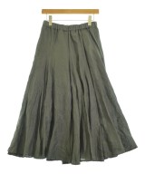mizuiro ind（ミズイロインド）ロング・マキシ丈スカート カーキ サイズ:-(M位) レディース/2200688526207