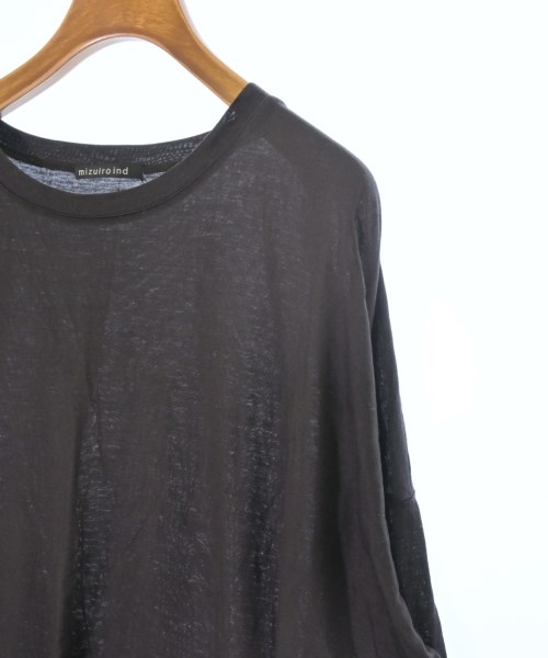 mizuiro ind（ミズイロインド）Tシャツ・カットソー 茶 サイズ:F レディース/2200688526344