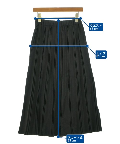 MidiUmi（ミディウミ）ロング・マキシ丈スカート 黒 サイズ:-(M位) レディース/2200637474054