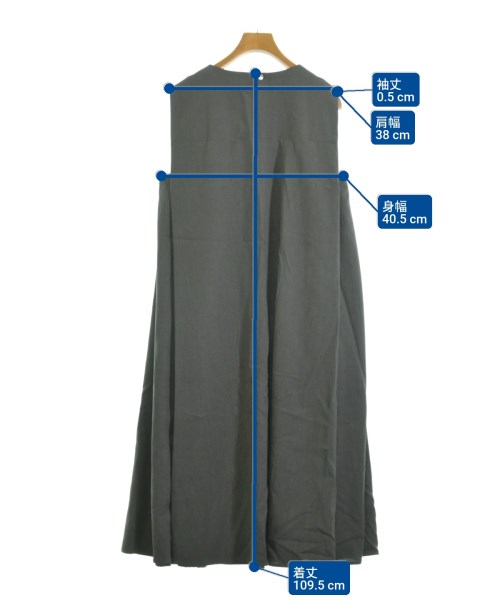 MidiUmi（ミディウミ）ワンピース グレー サイズ:F レディース/2200627670589