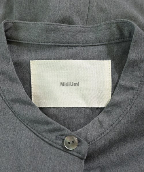 MidiUmi（ミディウミ）シャツワンピース グレー サイズ:F レディース/2200627670688
