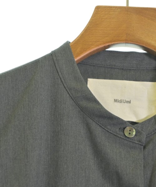 MidiUmi（ミディウミ）シャツワンピース グレー サイズ:F レディース/2200627670688