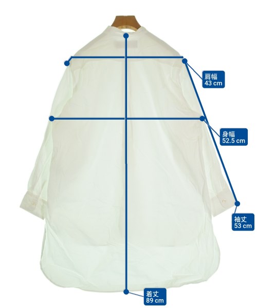 MidiUmi（ミディウミ）カジュアルシャツ 白 サイズ:F レディース/2200642325020