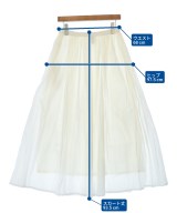 MidiUmi（ミディウミ）ロング・マキシ丈スカート 白 サイズ:-(M位) レディース/2200617670025