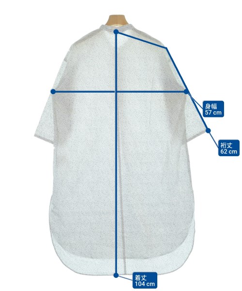 MidiUmi（ミディウミ）シャツワンピース 白 サイズ:F レディース/2200633465025