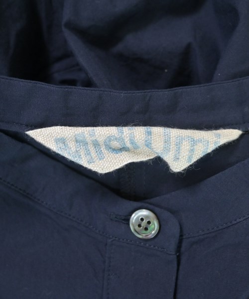 MidiUmi（ミディウミ）シャツワンピース 紺 サイズ:F レディース/2200633465056