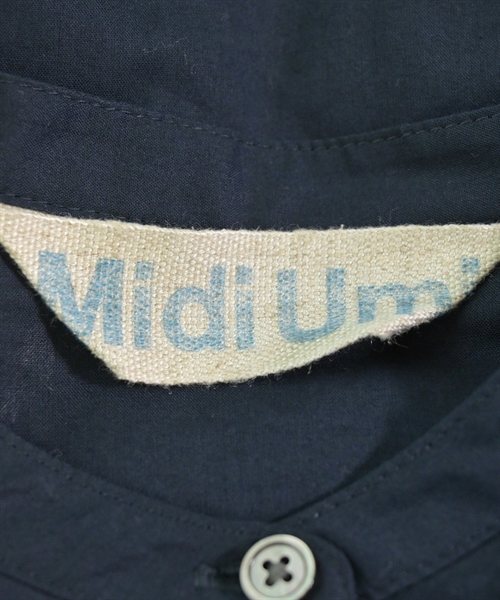 MidiUmi（ミディウミ）カジュアルシャツ 紺 サイズ:F レディース/2200612571228