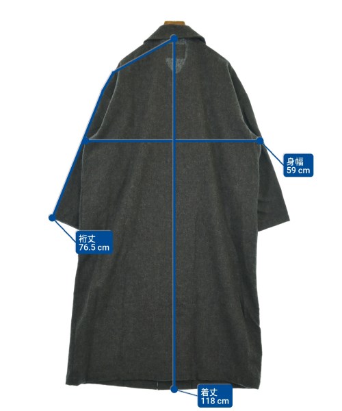 MidiUmi（ミディウミ）ワンピース グレー サイズ:F レディース/2200617731085