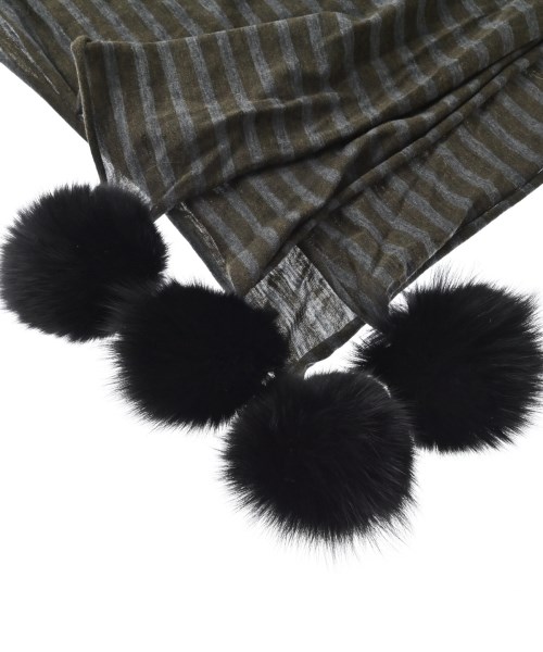 MidiUmi（ミディウミ）ストール カーキ サイズ:- レディース/2200672184031