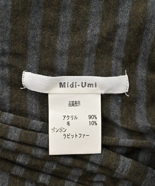 MidiUmi（ミディウミ）ストール カーキ サイズ:- レディース/2200672184031