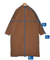 MidiUmi（ミディウミ）シャツワンピース 茶 サイズ:F レディース/2200675923064