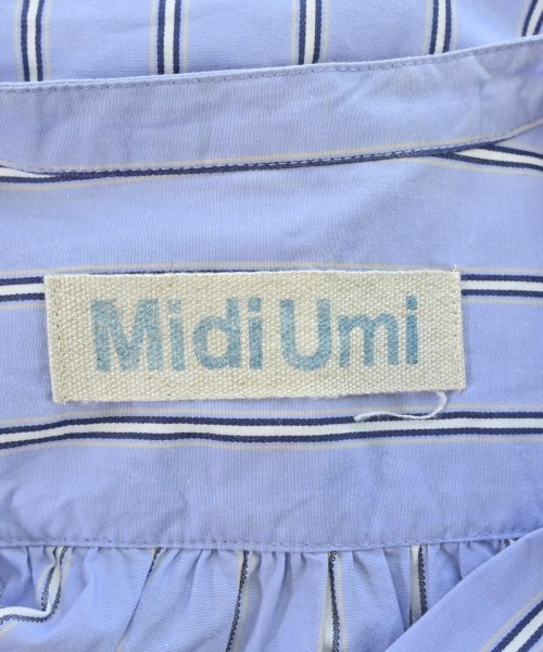 MidiUmi（ミディウミ）シャツワンピース 青 サイズ:F レディース/2200690273045