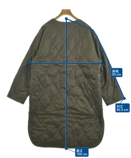 MidiUmi（ミディウミ）ダウンコート カーキ サイズ:F レディース/2200631790273