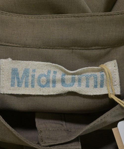 MidiUmi（ミディウミ）シャツワンピース 茶 サイズ:-(M位) レディース/2200706854114