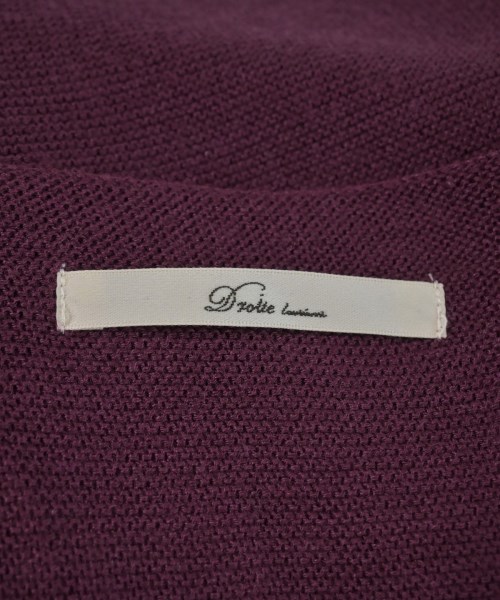 Droite Lautreamont（ドロワットロートレアモン）ニット・セーター 紫 サイズ:2(M位) レディース/2200629458130