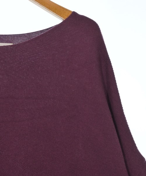 Droite Lautreamont（ドロワットロートレアモン）ニット・セーター 紫 サイズ:2(M位) レディース/2200629458130