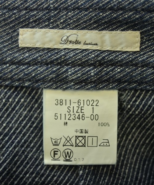 Droite Lautreamont（ドロワットロートレアモン）ロング・マキシ丈スカート 紺 サイズ:1(S位) レディース/2200629458215