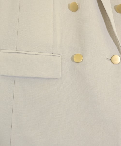 Droite Lautreamont（ドロワットロートレアモン）ジャケット 白 サイズ:1(S位) レディース/2200642869043