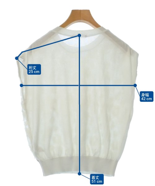 Droite Lautreamont（ドロワットロートレアモン）カジュアルシャツ 白 サイズ:F レディース/2200586498019