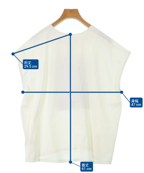 Droite Lautreamont（ドロワットロートレアモン）ブラウス 白 サイズ:2(M位) レディース/2200614318289