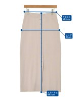 Droite Lautreamont（ドロワットロートレアモン）ロング・マキシ丈スカート ベージュ サイズ:2(M位) レディース/2200619255053