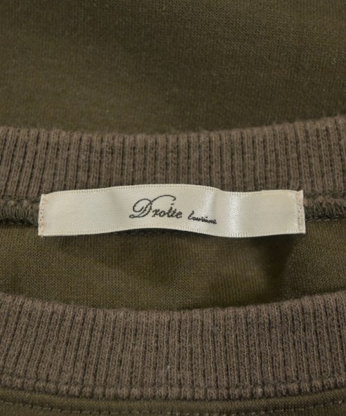 Droite Lautreamont（ドロワットロートレアモン）Tシャツ・カットソー 茶 サイズ:2(M位) レディース/2200722159330