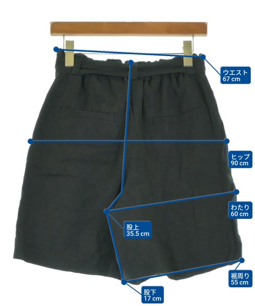 BARNYARDSTORM（バーンヤードストーム）ショートパンツ 黒 サイズ:1(M位) レディース/2200619586010