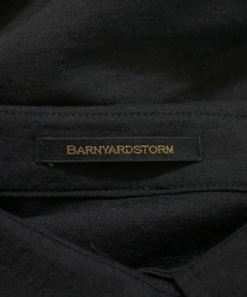 BARNYARDSTORM（バーンヤードストーム）シャツワンピース 黒 サイズ:1(M位) レディース/2200630066096