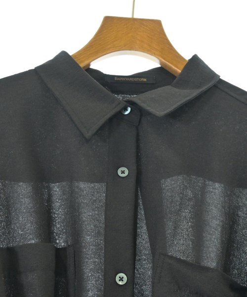 BARNYARDSTORM（バーンヤードストーム）シャツワンピース 黒 サイズ:1(M位) レディース/2200630066096
