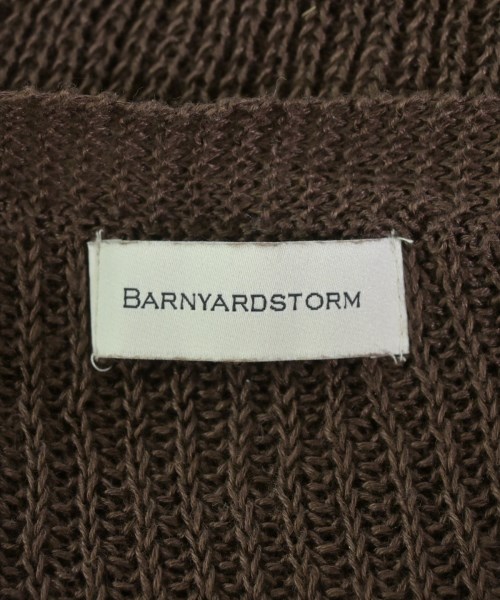 BARNYARDSTORM（バーンヤードストーム）ニット・セーター 茶 サイズ:F レディース/2200615594095
