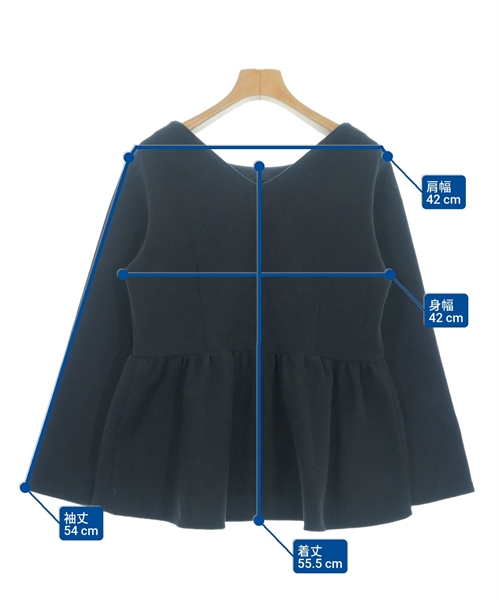 BARNYARDSTORM（バーンヤードストーム）カジュアルシャツ 黒 サイズ:0(S位) レディース/2200615911021