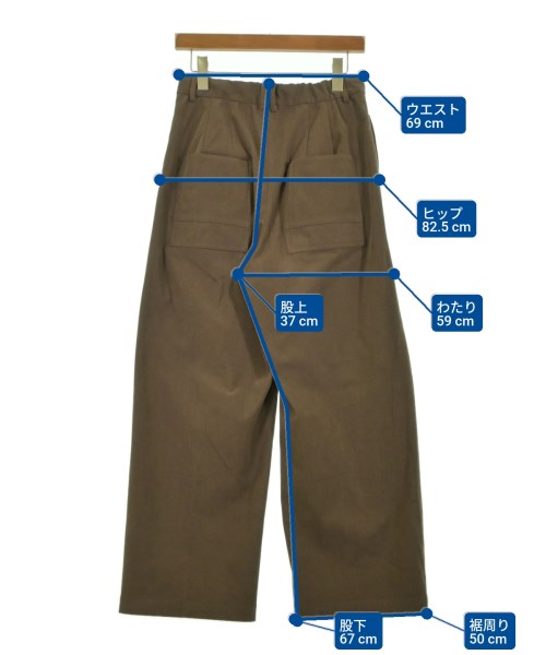 BARNYARDSTORM（バーンヤードストーム）スラックス 茶 サイズ:1(M位) レディース/2200629468016