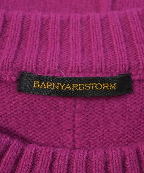 BARNYARDSTORM（バーンヤードストーム）ニット・セーター ピンク サイズ:1(M位) レディース/2200629468054