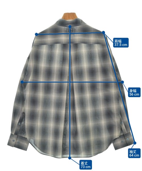 BARNYARDSTORM（バーンヤードストーム）カジュアルシャツ グレー サイズ:F レディース/2200628546043