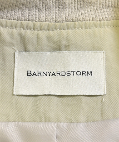 BARNYARDSTORM（バーンヤードストーム）ブルゾン ベージュ サイズ:0(S位) レディース/2200609504017
