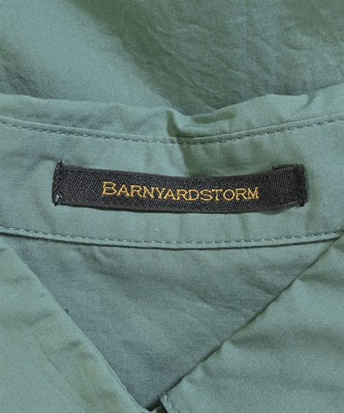 BARNYARDSTORM（バーンヤードストーム）カジュアルシャツ 緑 サイズ:0(S位) レディース/2200609519110