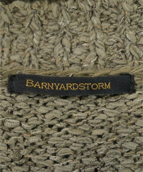 BARNYARDSTORM（バーンヤードストーム）カーディガン カーキ サイズ:F レディース/2200609738030